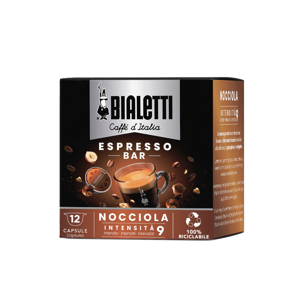 Kapseln NOCCIOLA Bialetti-System 12Stk
