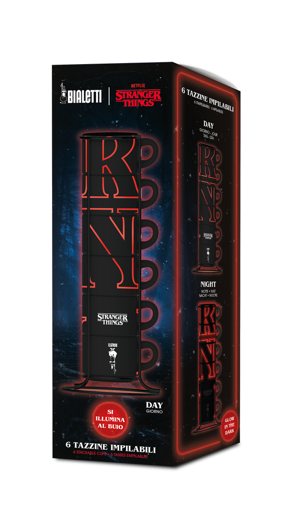 Stapelbare Expresso Tassen Stranger Things