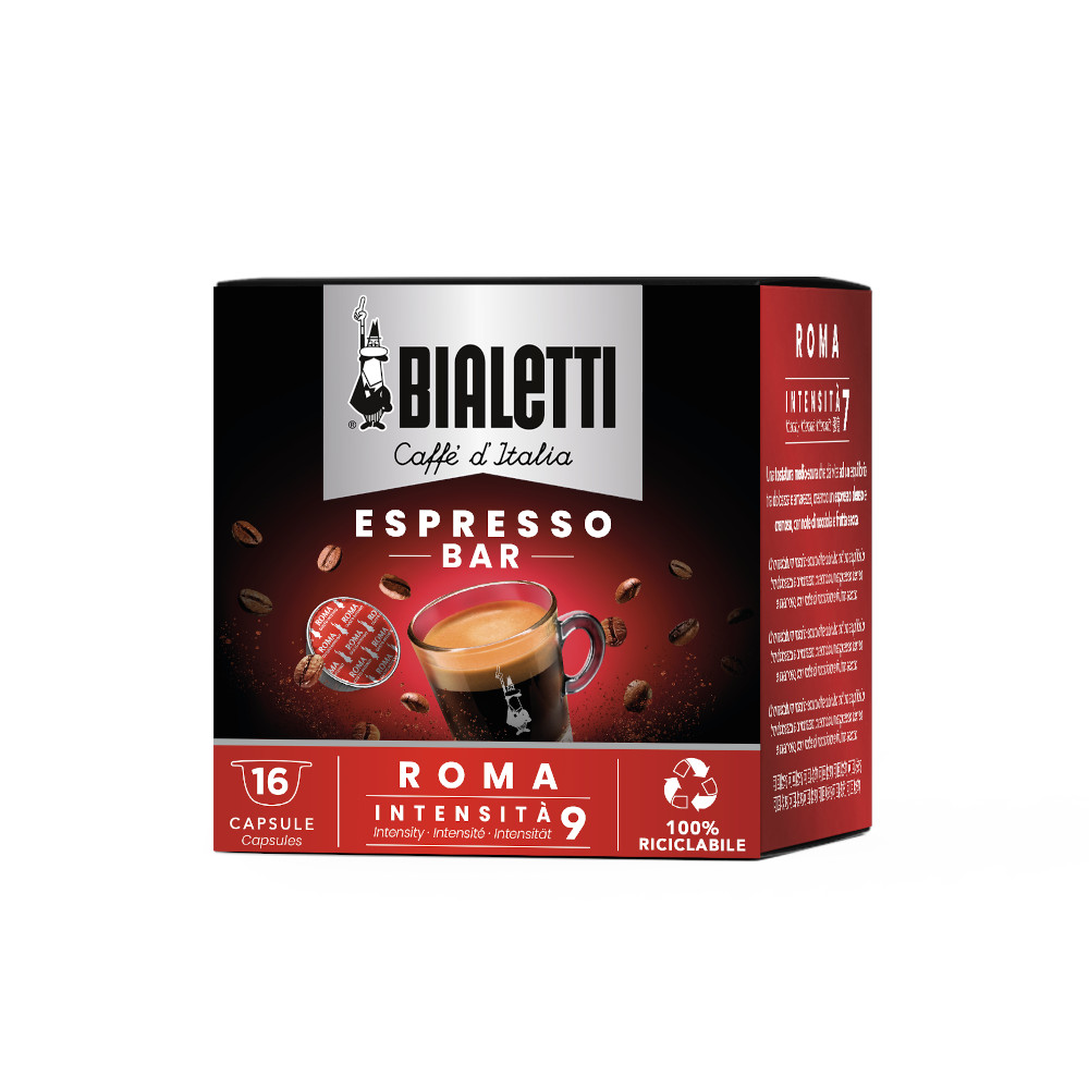 Kapseln ROMA Bialetti-System 16Stlk