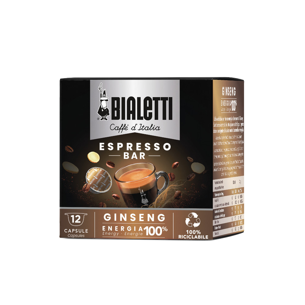 Kapseln GINSENG Bialetti-System 12Stk