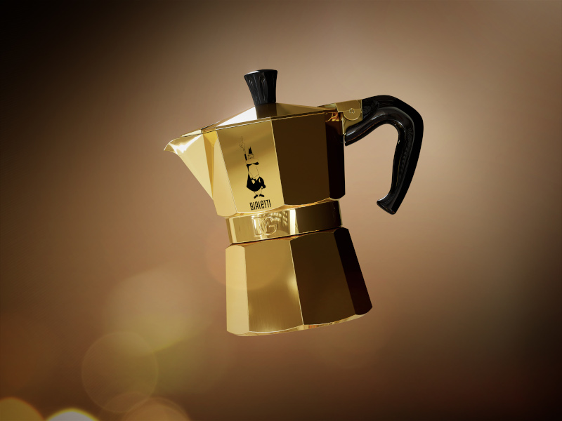 Moka Express Dolce & Gabbana The Moka Oro