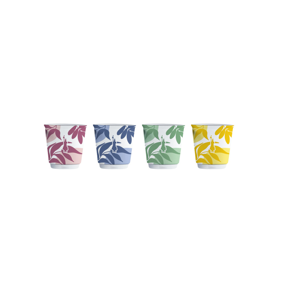 Espressobecher Primavera 4er-Set farbig