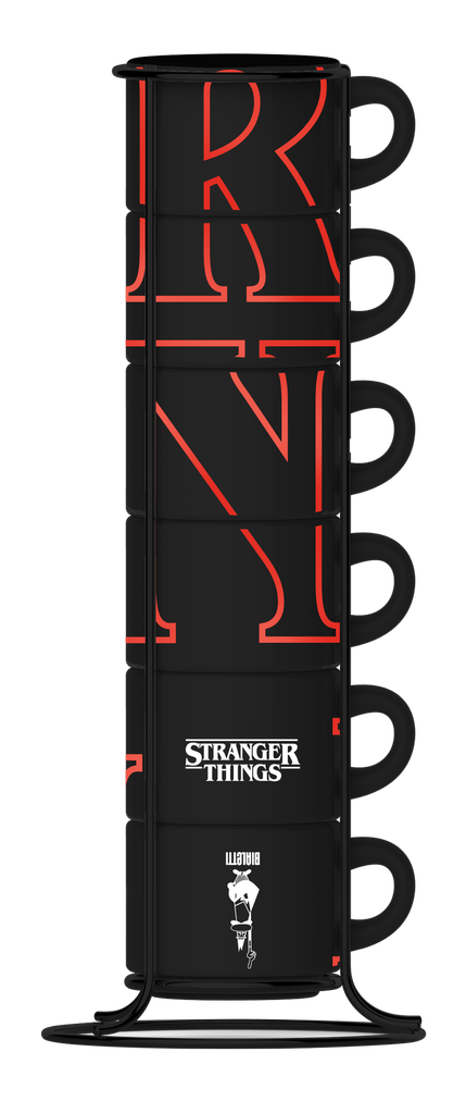 Stapelbare Espresso Tassen Stranger Things
