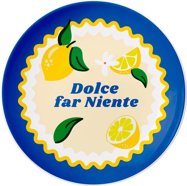 Mercato Della Frutta Dessertteller Ø 20 cm, Zitrone