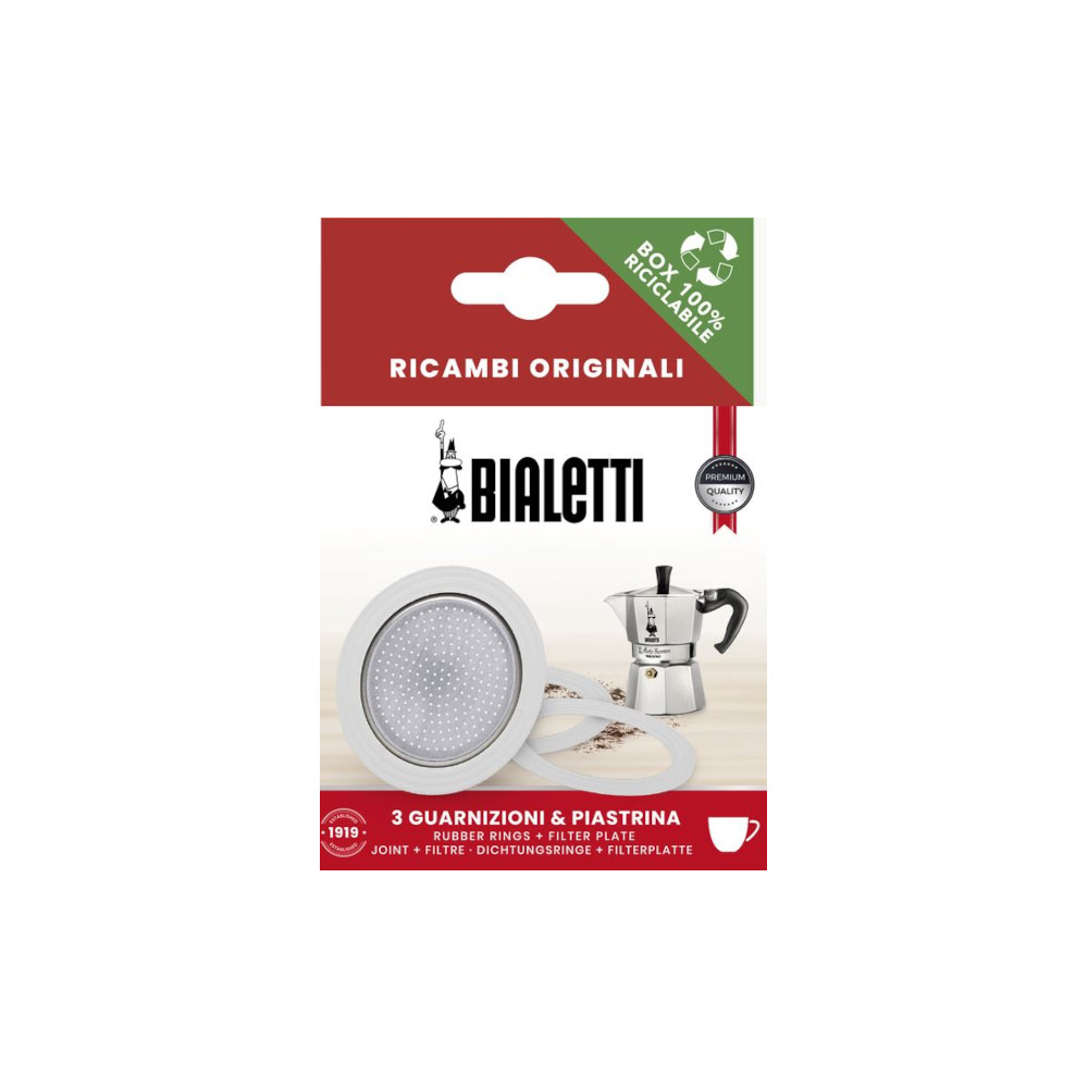 Ersatzset 9 Tassen Aluminium