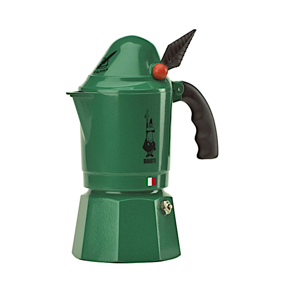Bialetti Alpina 3 чашки, вигляд спереду