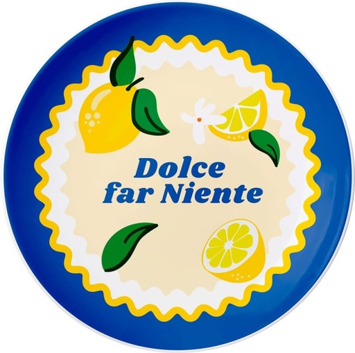 [JEPFRUIT018] Mercato Della Frutta Dessertteller Ø 20 cm, Zitrone