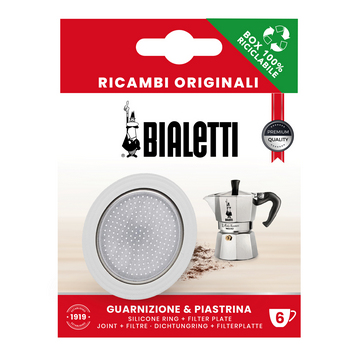 [JE0800040] Ersatzset 6 Tassen für neue Moka Induktion und Moka Express