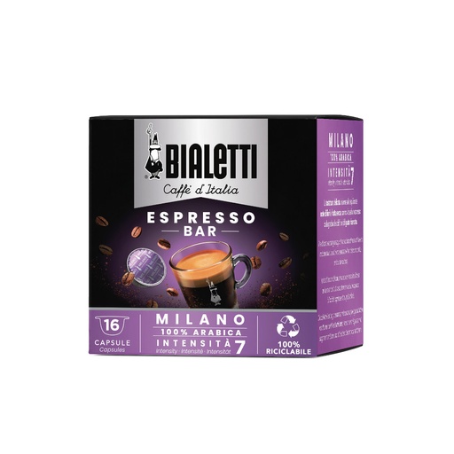 [JE096080070] Kapseln MILANO Bialetti-System 16Stk