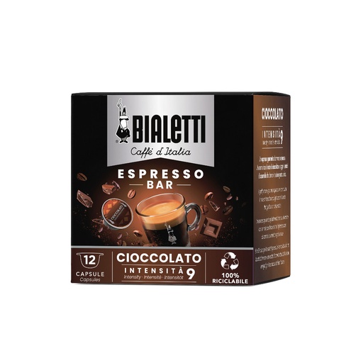 [JE096080255] Kapseln CHOCOLATE Bialetti-System 12Stk